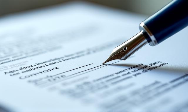 Documento legale con focus su clausole di rescissione